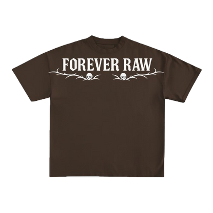 RAWBORN COFFEE BROWN BOXY OVERSIZED TSHIRT